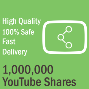 1000000 youtube shares