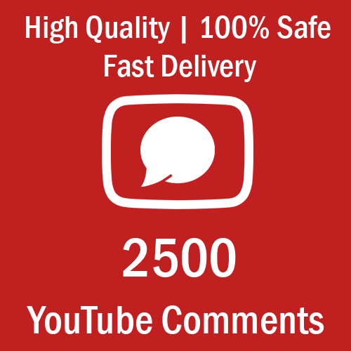 2500 Youtube Comments