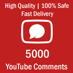 5000 Youtube Comments