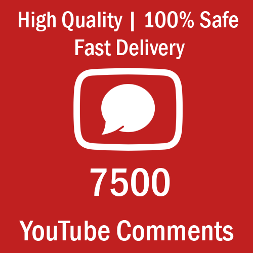 7500 Youtube Comments