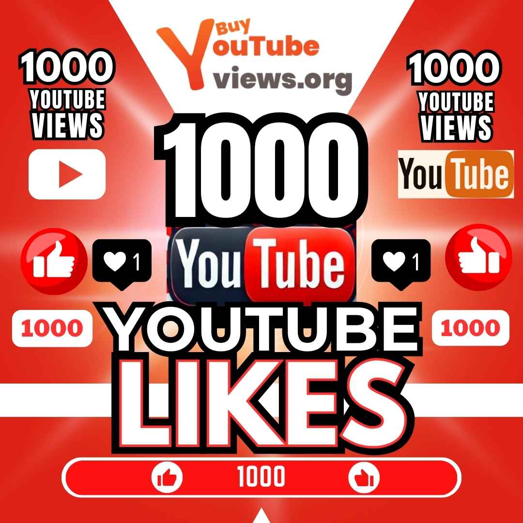 Buy 1000 Youtube Likes
