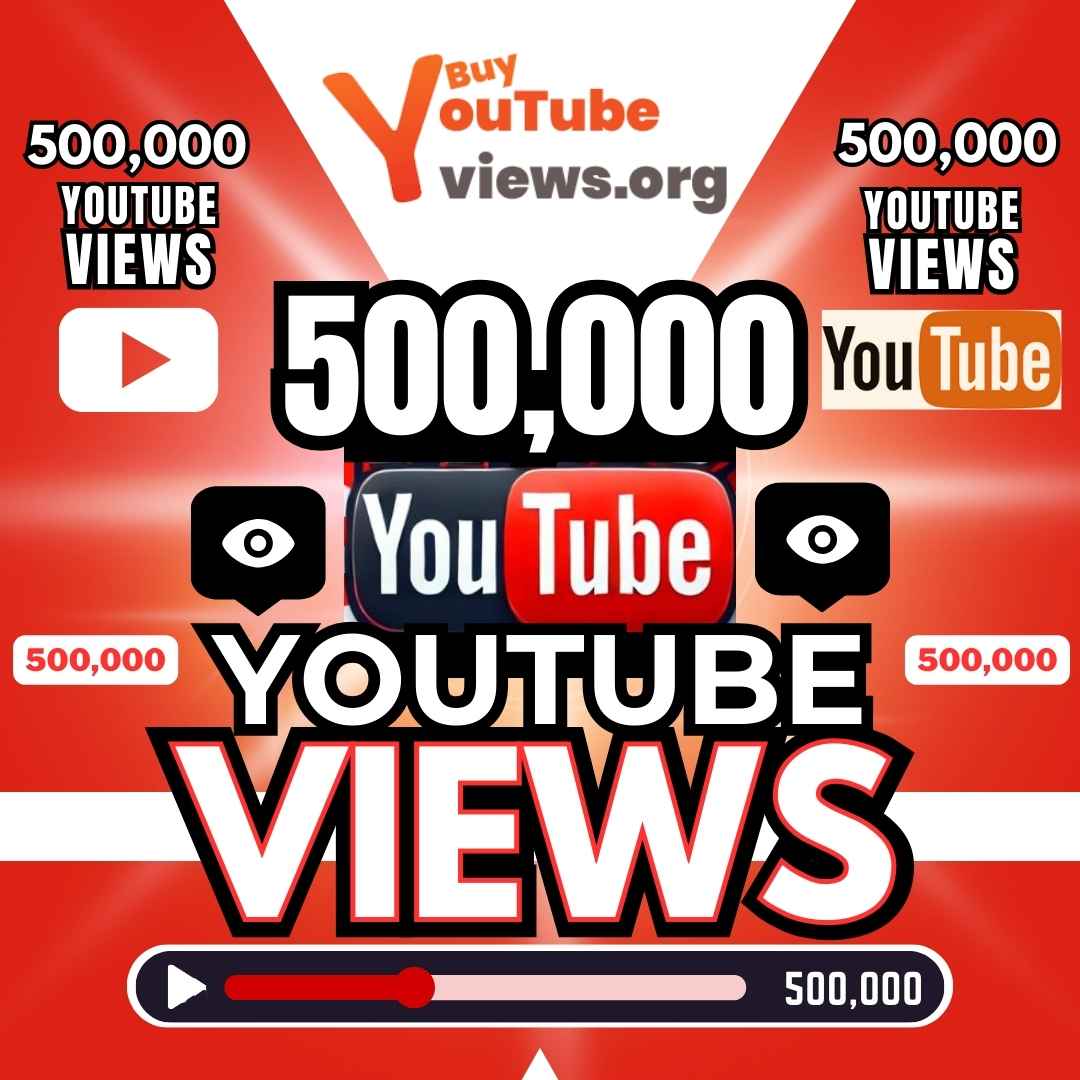 Buy 500000 YouTube Views