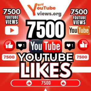 Buy 7500 Youtube Likes